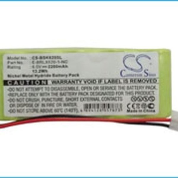 Ilc Replacement for Bosch Somfy Bd5000 Battery SOMFY BD5000  BATTERY BOSCH